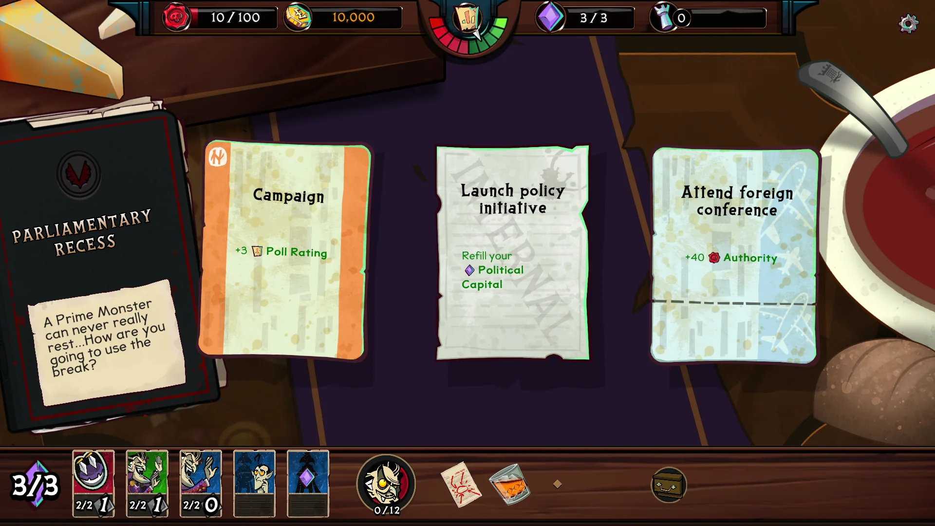 Recess in the Fractured Kingdom